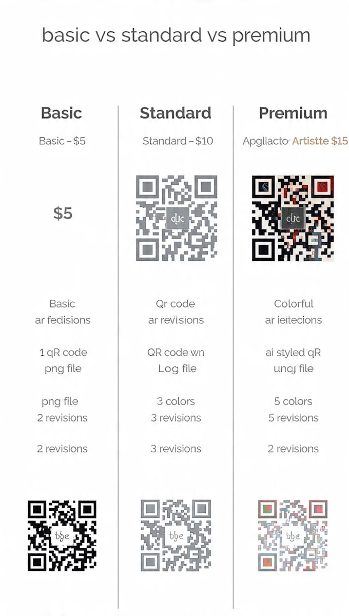 create ai qr code generator with logo for business menu