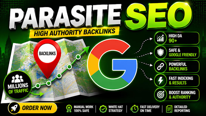 do parasite SEO on high authority sites for fast google ranking
