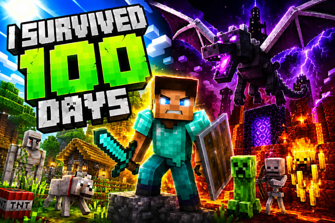 create high CTR gaming thumbnails