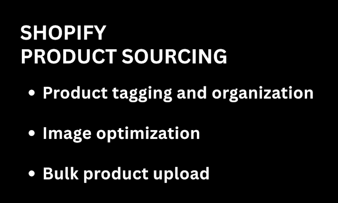 do shopify product sourcing