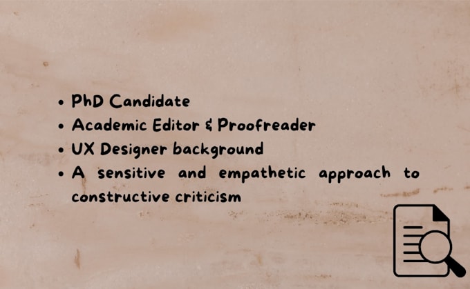 be your beta reader and constructive feedback