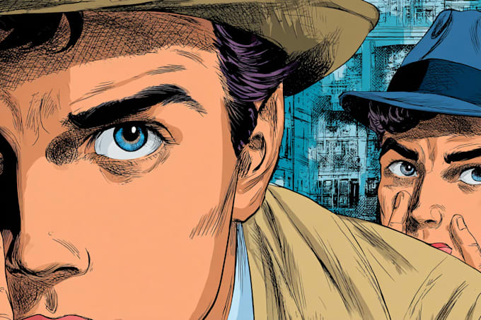 comic book illustration with comic book illustrator