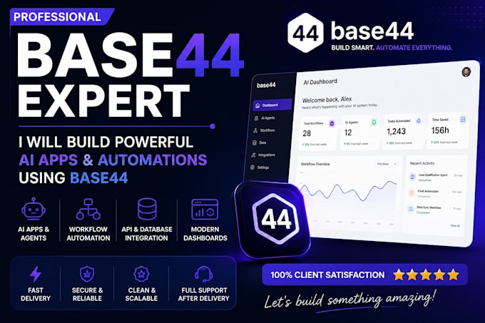 build custom ai applications and automations using base44