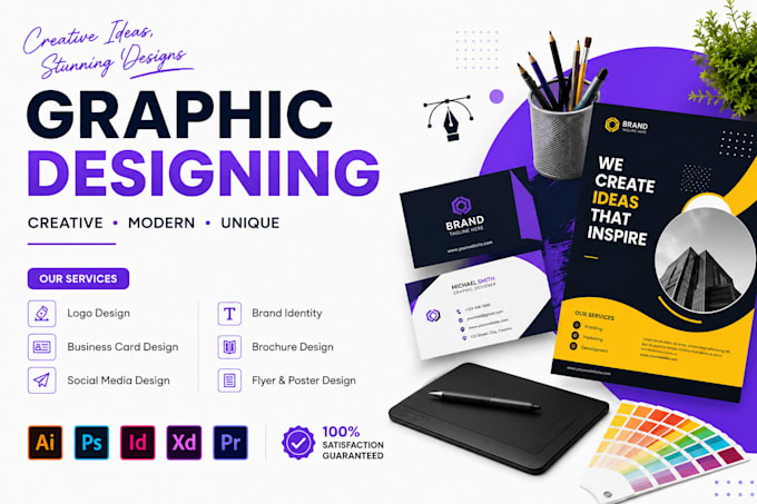 design a creative proffessional logo for your business