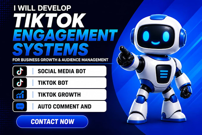 create tiktok bot, livestreaming bot, instagram bot, twitter bot, youtube bot