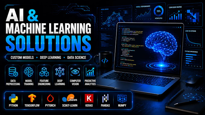 ai, machine learning and deep learning models in python