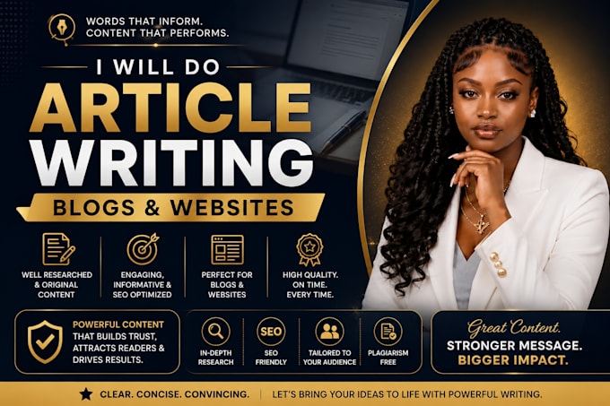 do article writing blogs and websites
