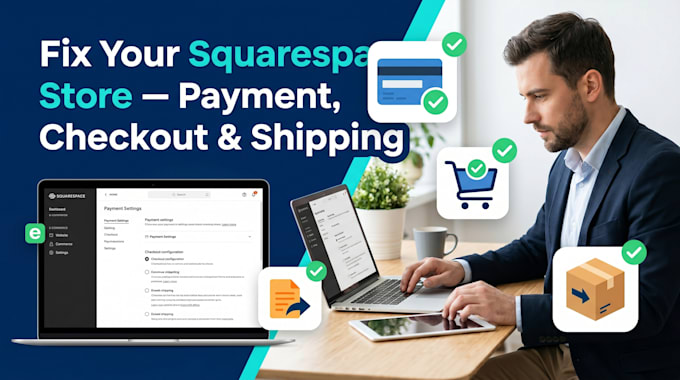 fix squarespace ecommerce payment checkout and shipping issues