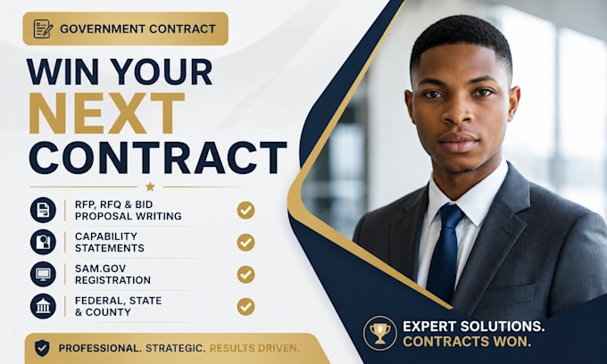 write winning government contract bid proposal rfp and rfq response