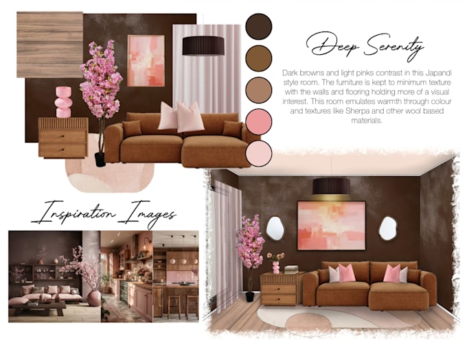 create mood boards for your interiors
