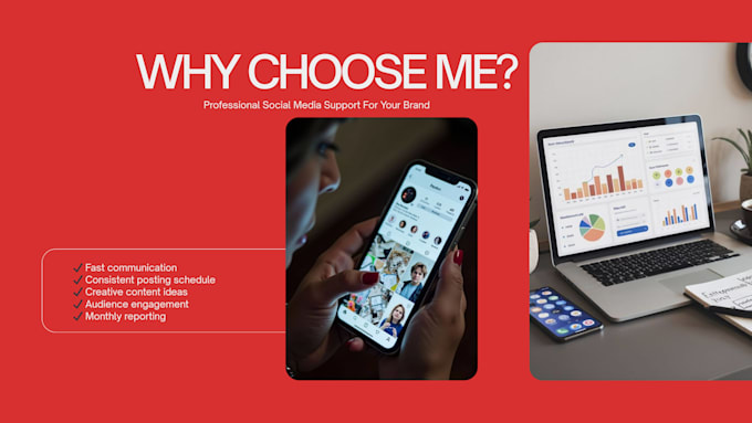 be your social media assistant and content support