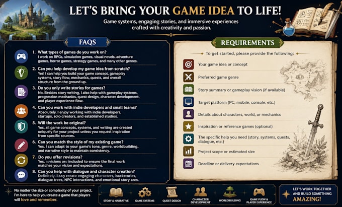 write the script for your video game