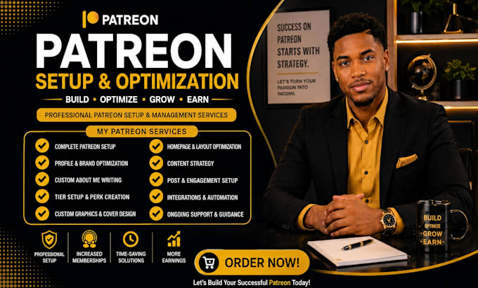 create optimize your patreon page and membership tiers