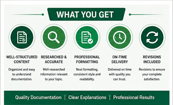 write professional technical documentation and project reports