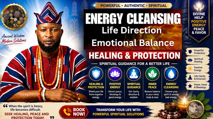 do spiritual cleansing, remove black magic, curses and voodoo protection