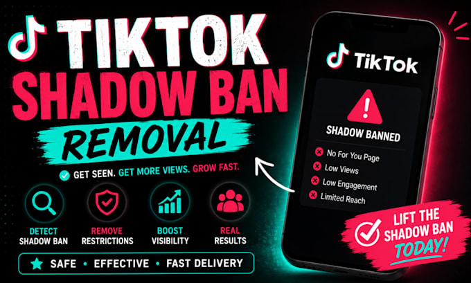 fix tiktok shadowban and boost your tiktok growth