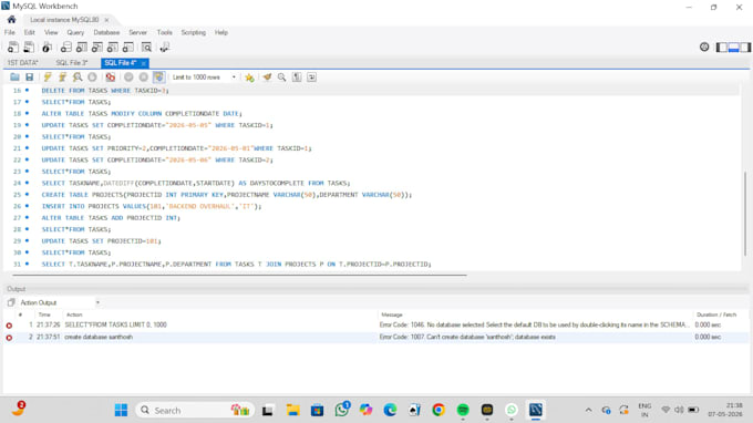 do sql data analysis and interactive power bi dashboards