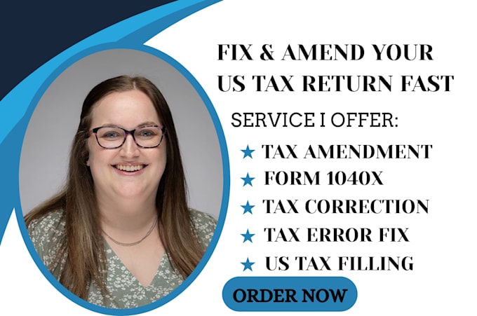 amend and fix irs tax return errors using form 1040x professionally