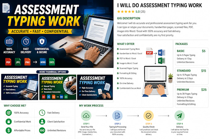 do accurate assignment typing and assessment typing work