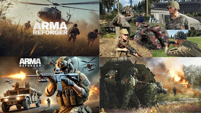 create arma reforger weapons retexture items modded vehicles and import 3d model