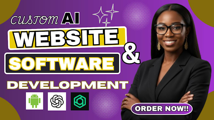 do custom ai website developments ai chatbox ai software developer ai web app
