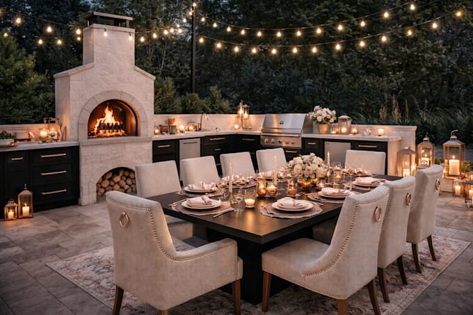 create a luxury interior design concept