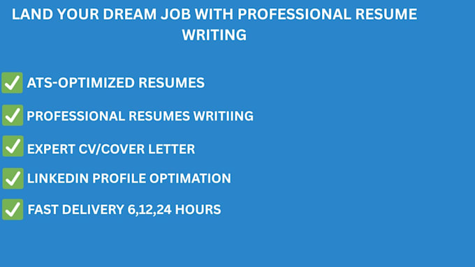 write an ats friendly professional resume and CV