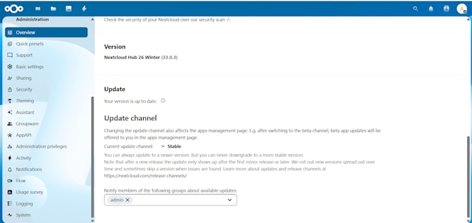 install nextcloud private cloud storage on your vps