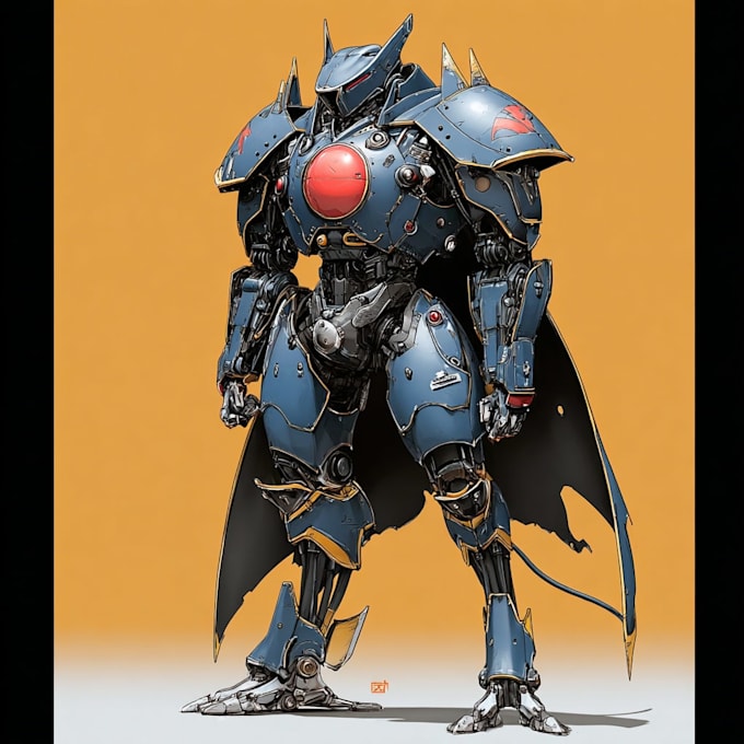 create your mecha robot art