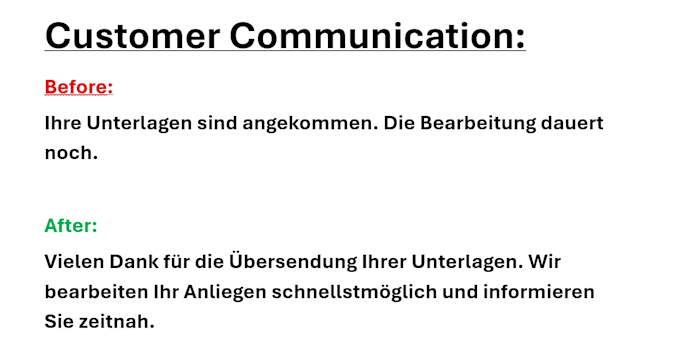 professionally proofread and edit german texts