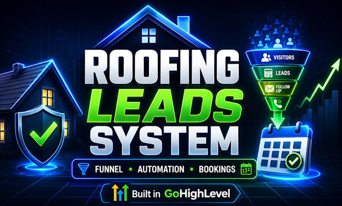 build a roofing lead generation funnel in gohighlevel