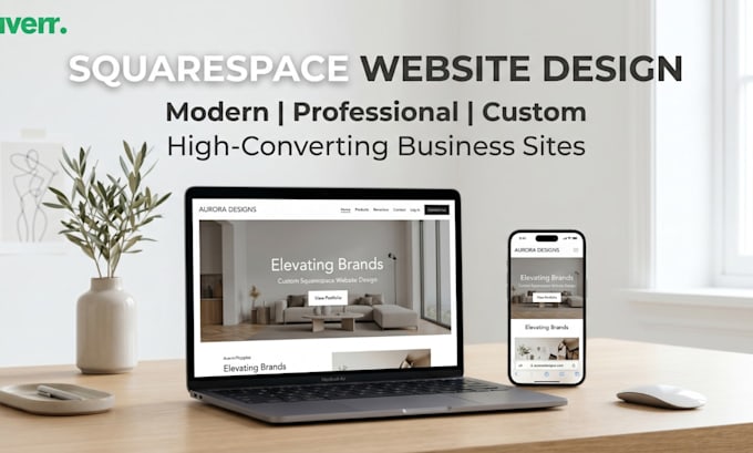 create a modern squarespace wedding website with rsvp and custom design