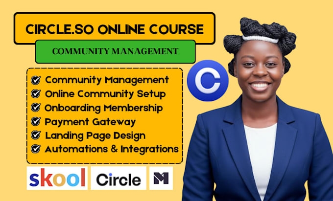 be your circle so expert setup circle so online course and manage community