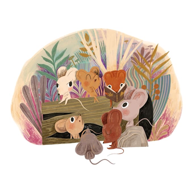 draw cute character illustration