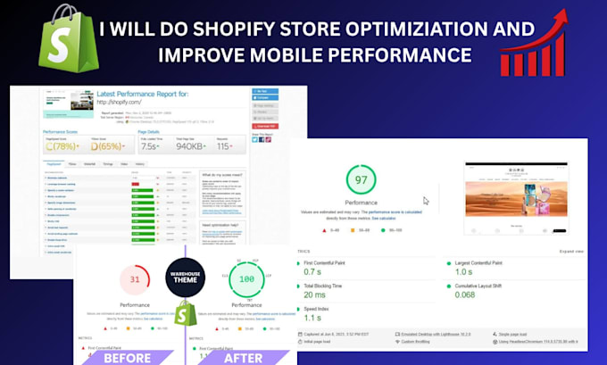 do shopify speed optimization and improve mobile performance