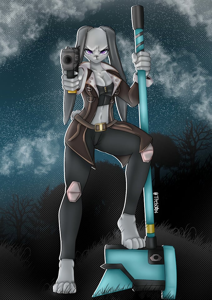 draw anime illustration custom
