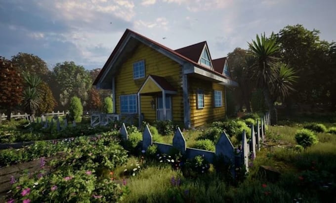 make unreal engine environment 3d stylized environment design game props ue4 ue5