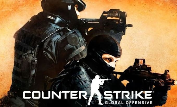 design a professional counter strike gaming logo