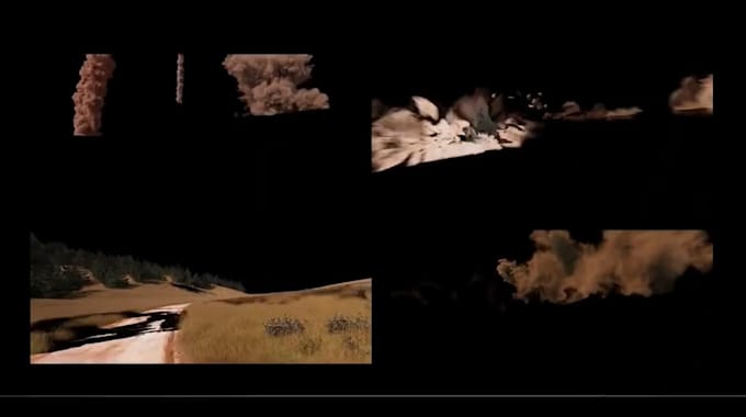 vfx fire explosion, horror, cgi explosions, destruction, smoke, rain, gun shot