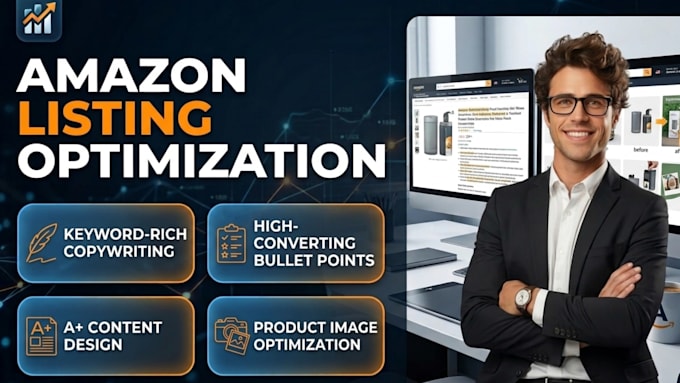 do amazon listing optimization, design