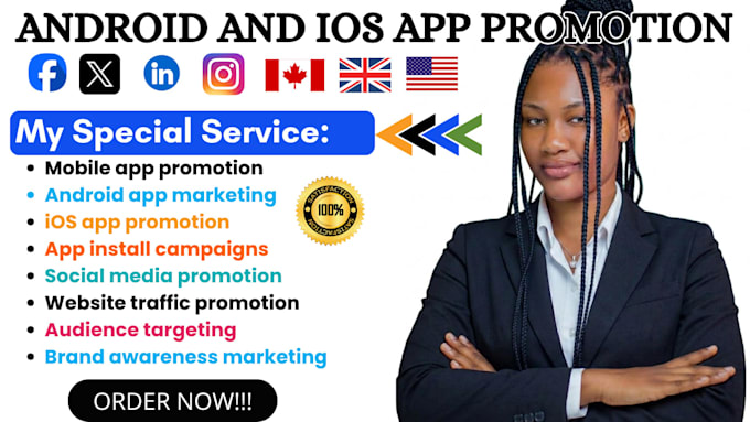 do mobile app promotion, app install, android, ios app review