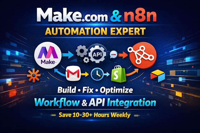 made com make com automation n8n automation made com make com API integrations