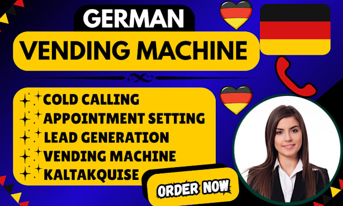 do vending machine cold calling kaltakquise and appointment setting