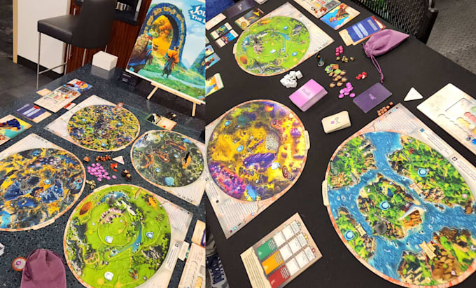 design custom board  game with unique gameplay mechanics