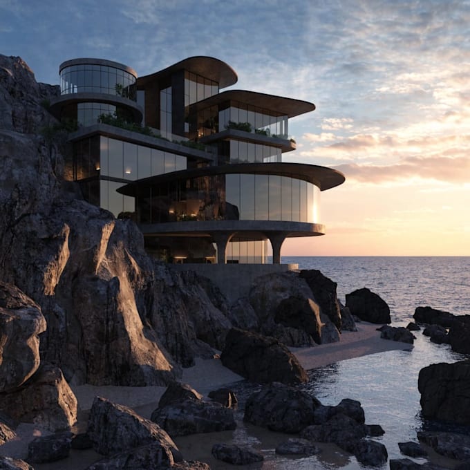 make photorealistic 3d house renders using 3ds max