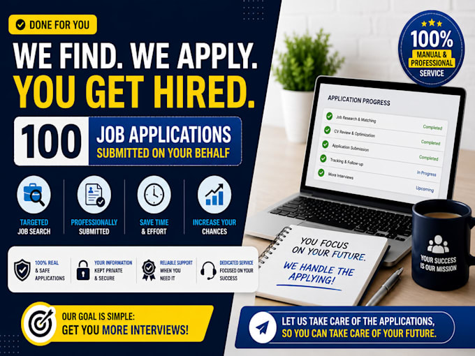 submit 100 targeted job applications on your behalf