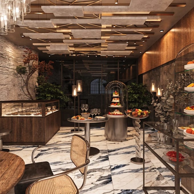 design and render your 3d retail stores, shops, interior