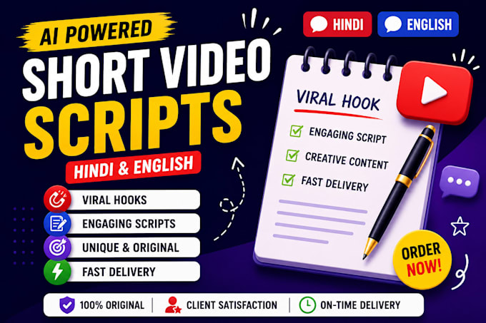 write youtube shorts scripts