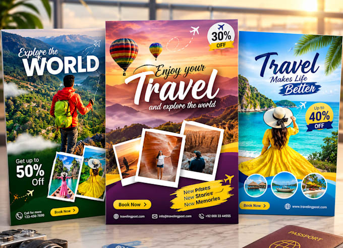 professional custom eye catching flyer design