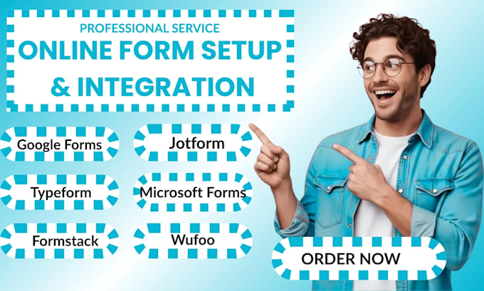 setup google forms typeform jotform microsoft forms wufoo formstack integration